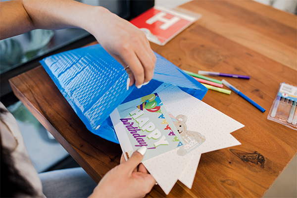 Poly Bag & Return Label
